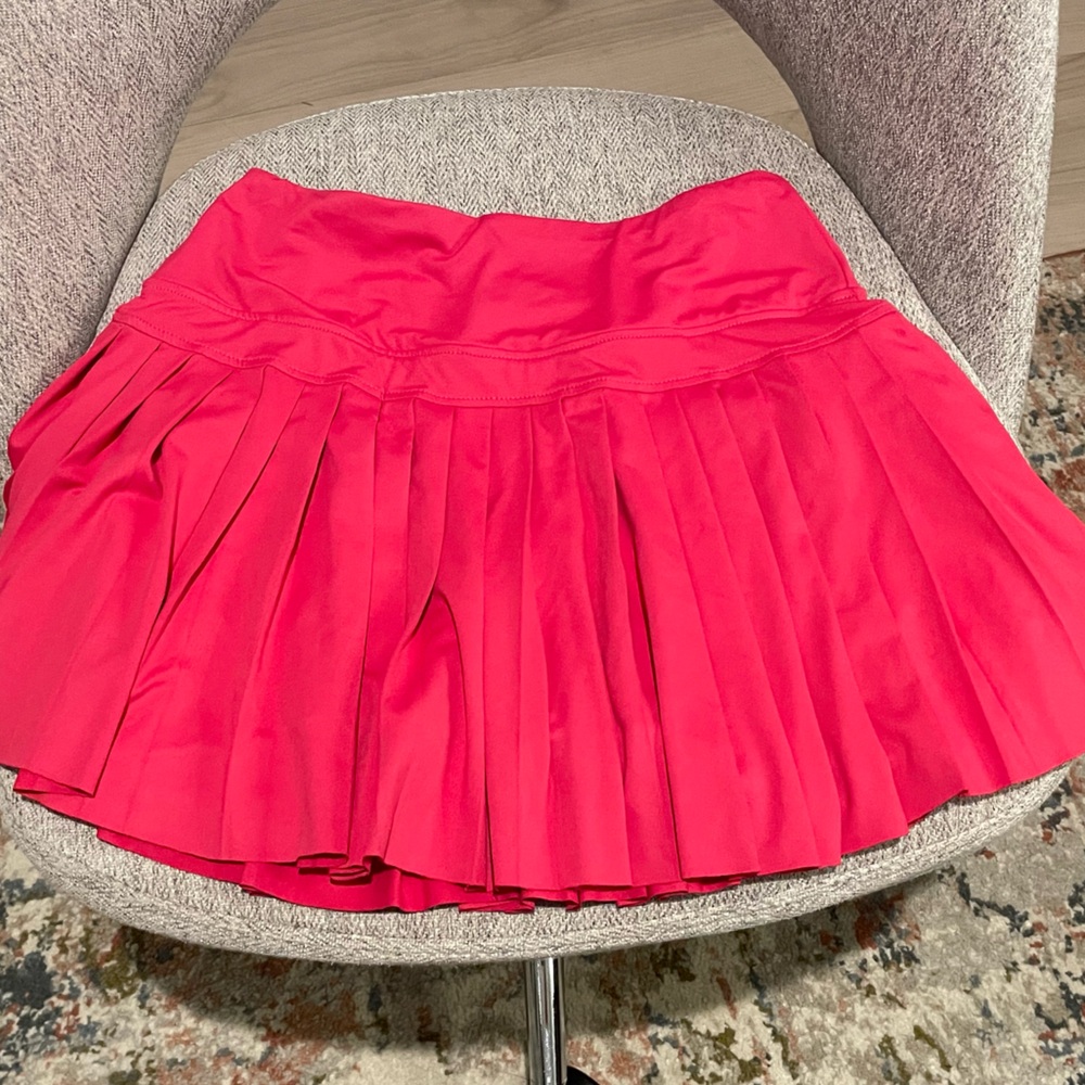 Kyodan Hot Pink Pleated Golf/Tennis Mini Skirt